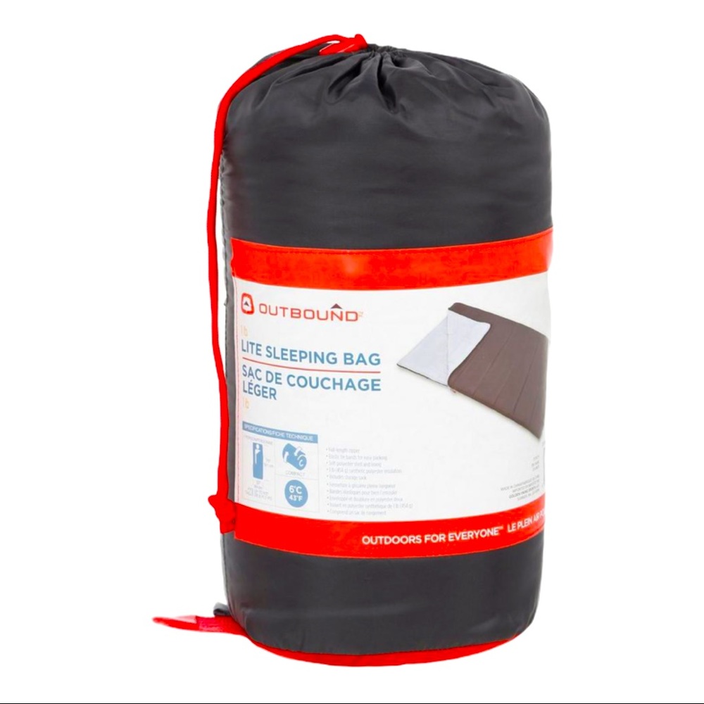 Outbound Ultra Lite 3 Season Sleeping & Carry Bag EUC